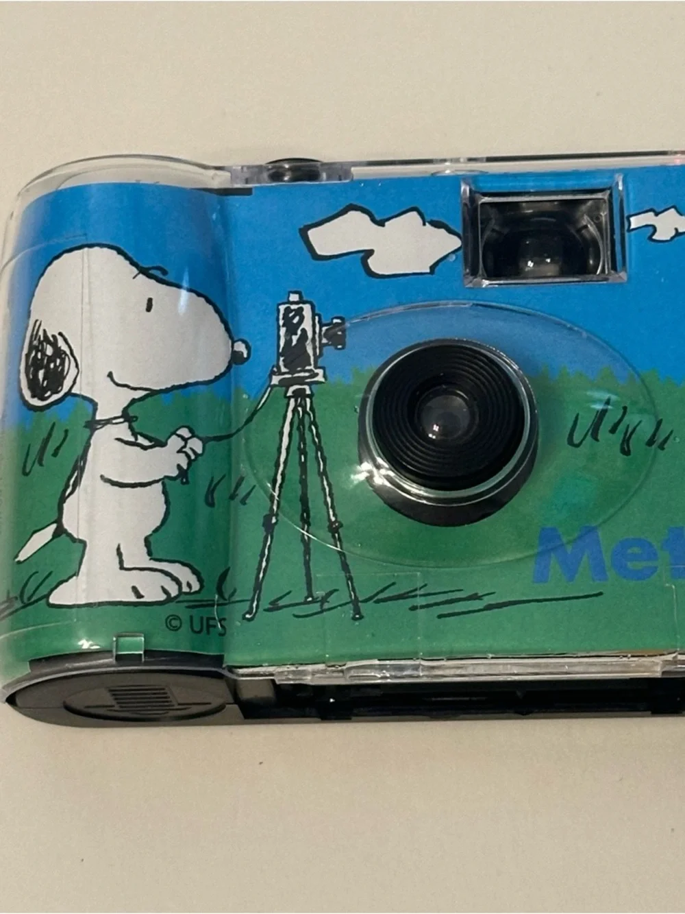 VTG Rare Peanuts Funpak Simple Use Point & Shoot 35mm Film Camera TESTED/WORKS